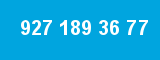 927 189 36 77